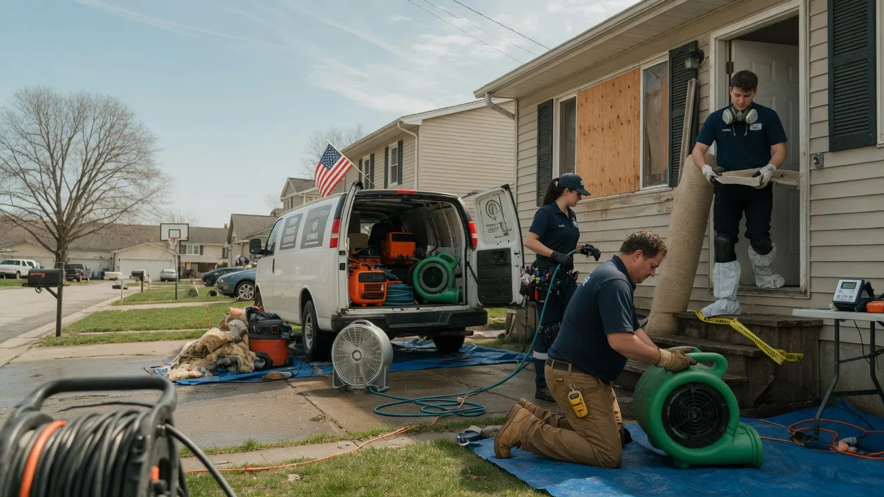 Water Damage Restoration in Meadville, PA near me